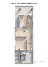 2° Piano Ufficio di 62,00 mq + terrazzo esclusivo
