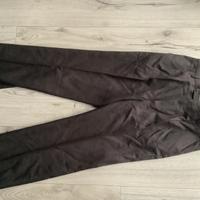 Pantalone classico marrone in lana