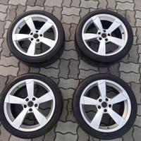 CERCHI IN LEGA ROTOR CON GOMME