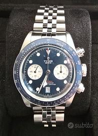 Tudor Black Bay Chrono Blu Boutique jubilee NUOVO