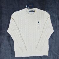 Maglione a treccia ralph lauren size L -Nuovo