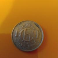 MONETA 1 FRANCO LUSSEMBURGO 