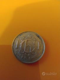 MONETA 1 FRANCO LUSSEMBURGO 