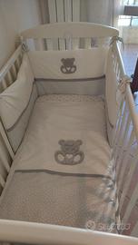 Lettino e fasciatoio completi