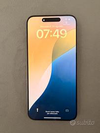 iPhone 15  pro Max 1 TB grigio condizioni perfette