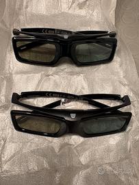 2x Sony TDG-BT400A Active 3D Occhiali 3D attivi
