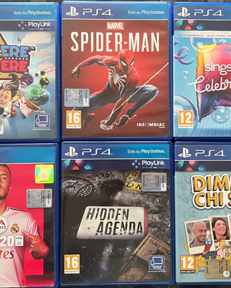 Playstation 4/PS4 Giochi