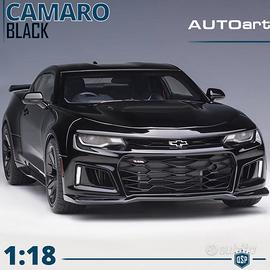 Modellino CHEVROLET CAMARO ZL1 Nero Scala 1:18