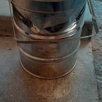 portavivande/portaoggetti acciaio 