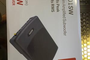 ATOTO CS-101SW Subwoofer Amplificato 10” 150W