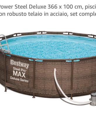 Piscina Bestway e Robot Pulizia