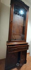 Vetrina fuciliera in legno 6 posti 