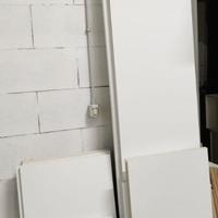 Armadio bianco Pax Ikea + anta vetro satinato