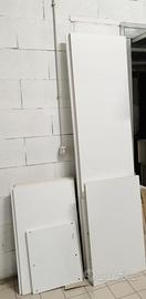 Armadio bianco Pax Ikea + anta vetro satinato