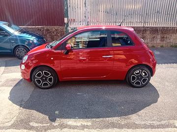 Fiat 500 1.0 Hybrid Red