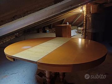 Tavolo tondo allungabile