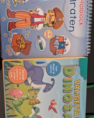 Lotto Libri Attività Bambino - Valigetta Dinosauri