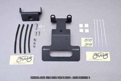 Portatarga corto HONDA CBR 125 250 300 R 2011 2018