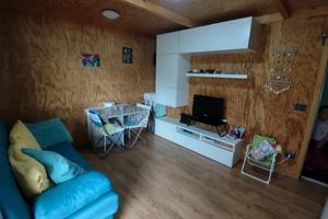 Preingresso con roulotte