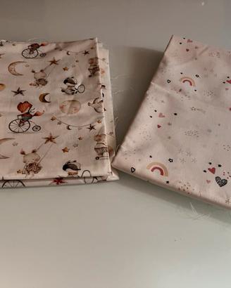 Scampoli tessuto fantasia bambini