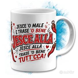 Tazza "Jesce o Mal Tras o Bene" - Il Piccio Tiktok