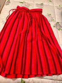 Gonna Cacharel in tela indiana taglia 42