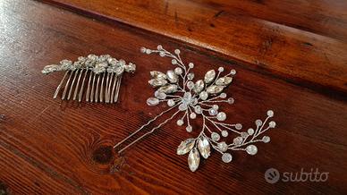 Pettinino pettine da cerimonia matrimonio sposa