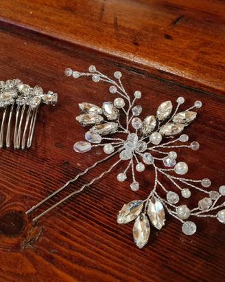 Pettinino pettine da cerimonia matrimonio sposa