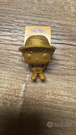 Funko Bitty Pop One Piece dorato Wanted kinder