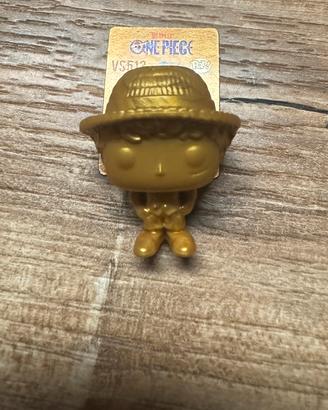 Funko Bitty Pop One Piece dorato Wanted kinder