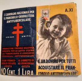 Francobolli campagna antitubercolare anno A.XI