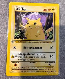 Pikachu set base prima edizione ITA