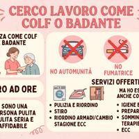 Colf badante pulizie 