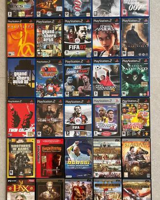 Videogiochi PS2 e PC, CD/DVD