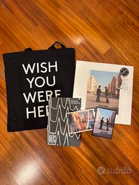 Pink Floyd Wish You Were Here LP bianco fanzine