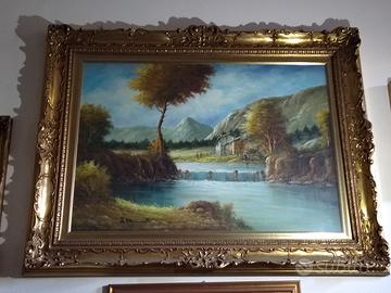 DIPINTO OLIO SU TELA ORIGINALE – FULVIO MAMMETTI
