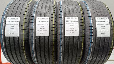 4 GOMME 235 60 18 PIRELLI 100% RIF3775
