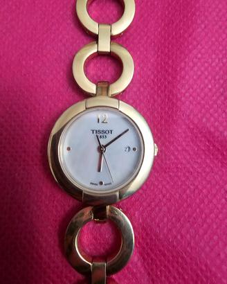 Orologio,-bracciale TISSOT PINKY  dorato 