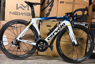 Bici da corsa Cervélo S5 Sram Red 11v