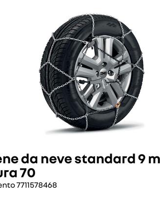 Catene da neve Standard misura 70 9mm