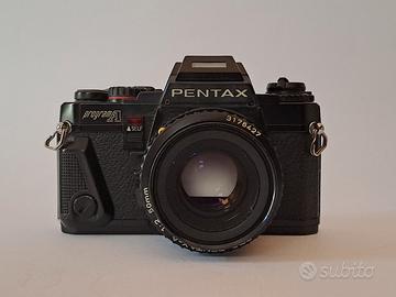 Pentax Program-A con lente SMC 50MM 2 funzionante