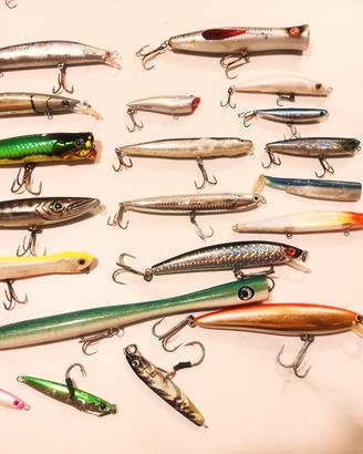 artificiali da pesca serra e spigola