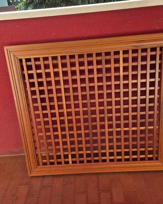 Griglia in legno di copertura 