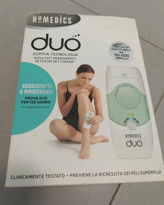 Epilatore luce pulsata Homedics Duo