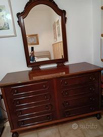 Comò con specchiera