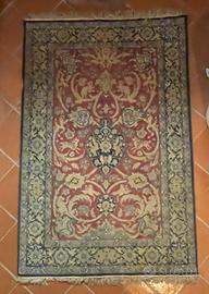 Tappeto persiano Isfahan 166 x 111 ordito in seta