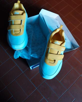 sneakers Diawin Happy Yellow  - Comfort Leather
