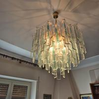 Lampadario in vetro di Murano