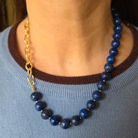 Collana BLUE HARMONY in lapislazzuli