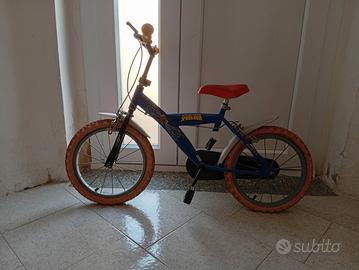 bicicletta bambino spiderman